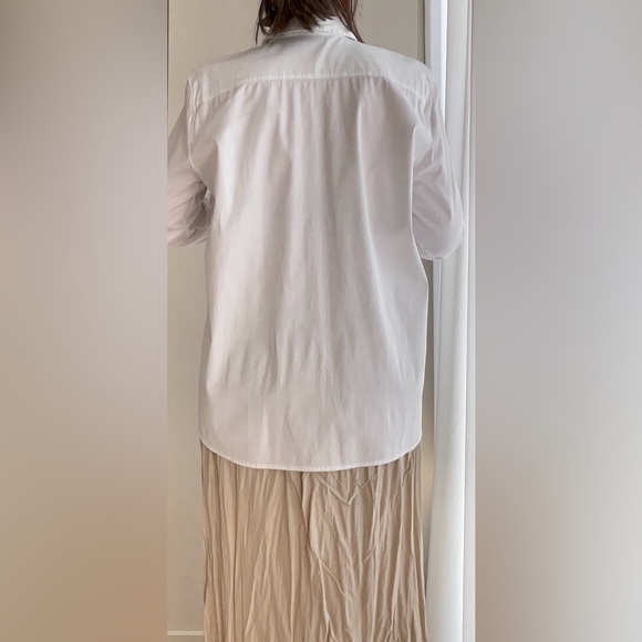 White Cotton Blouse Max Volmary - Picture 2 of 8